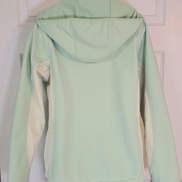 Denali Light Green Softshell Hooded Jacket - Picture 8 of 14